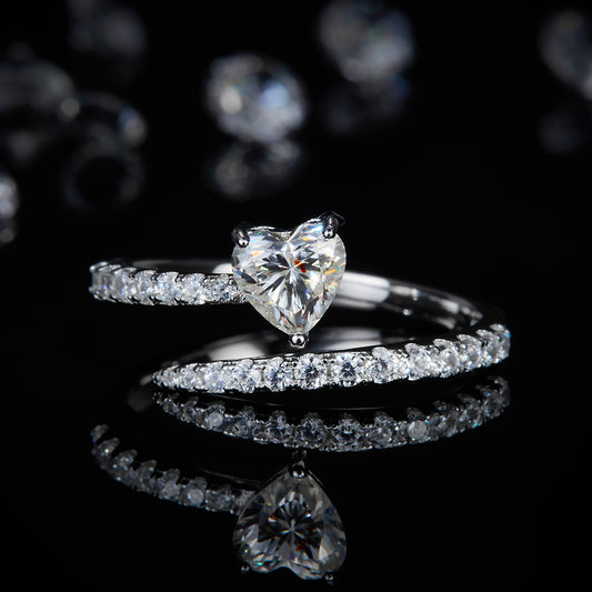 The Encounter | Criss-Cross Heart Ring