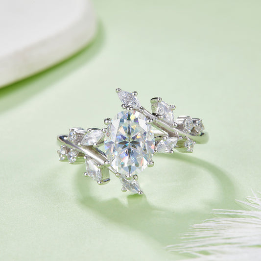 The Morning Dew | Gilded Vine Ring
