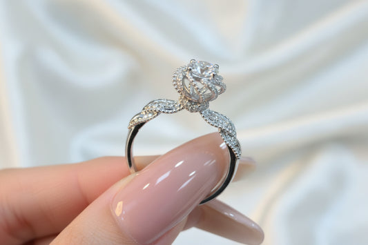 The Coronation | Ultimate Heavy Work Diamond Setting