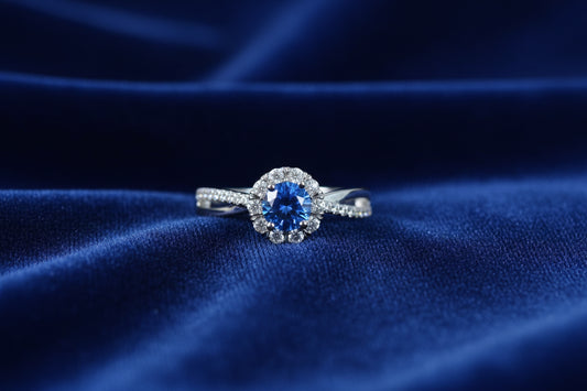 Twilight Intersection | Interwoven Diamond Engagement Ring Setting