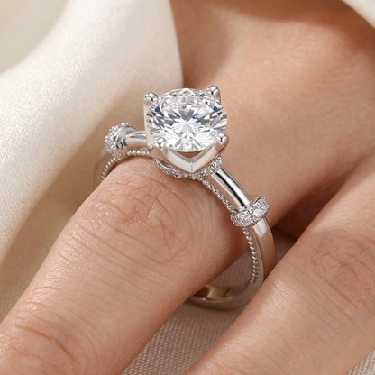 The Era | Crown Milgrain Ring