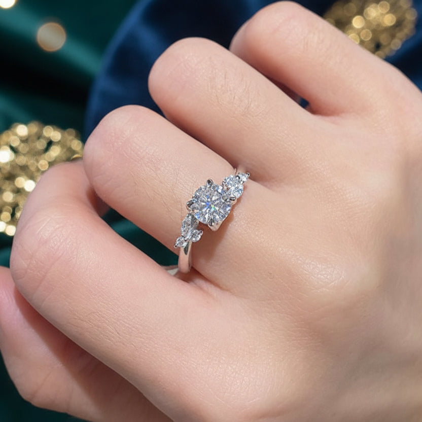 The Profile | Marquise Side-Stone
