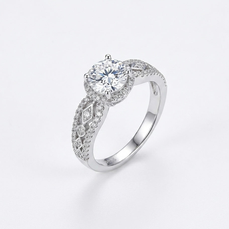 Geometry | Rhombic Deco Ring
