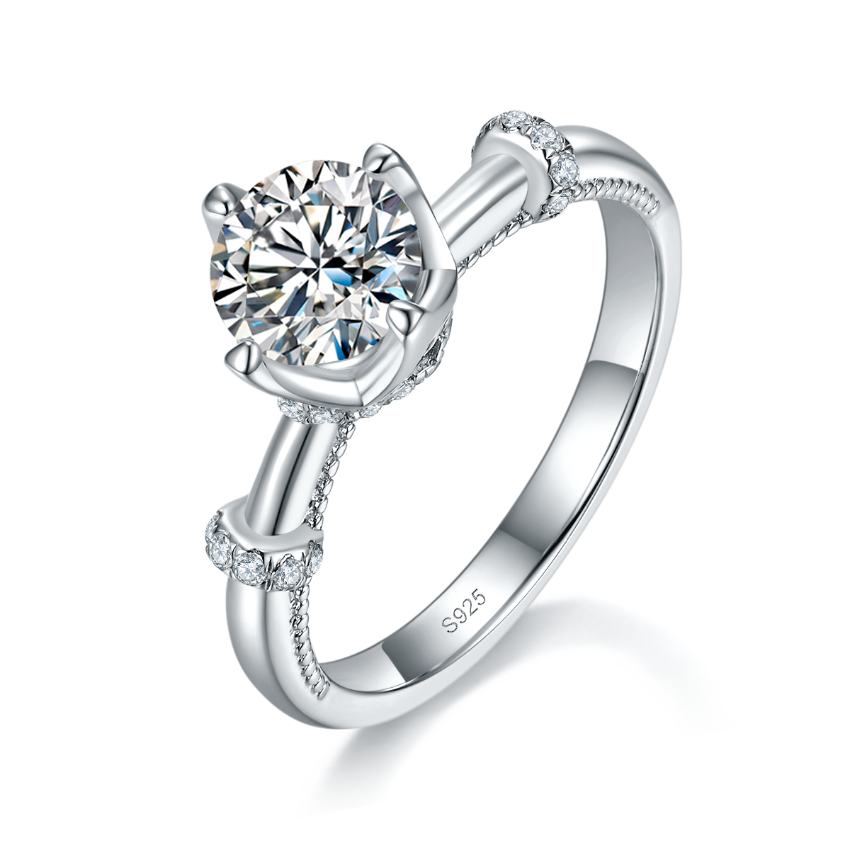 The Era | Crown Milgrain Ring