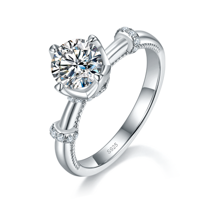 The Era | Crown Milgrain Ring