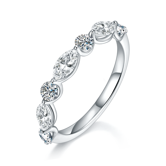 Rhythm | Marquise & Round Band