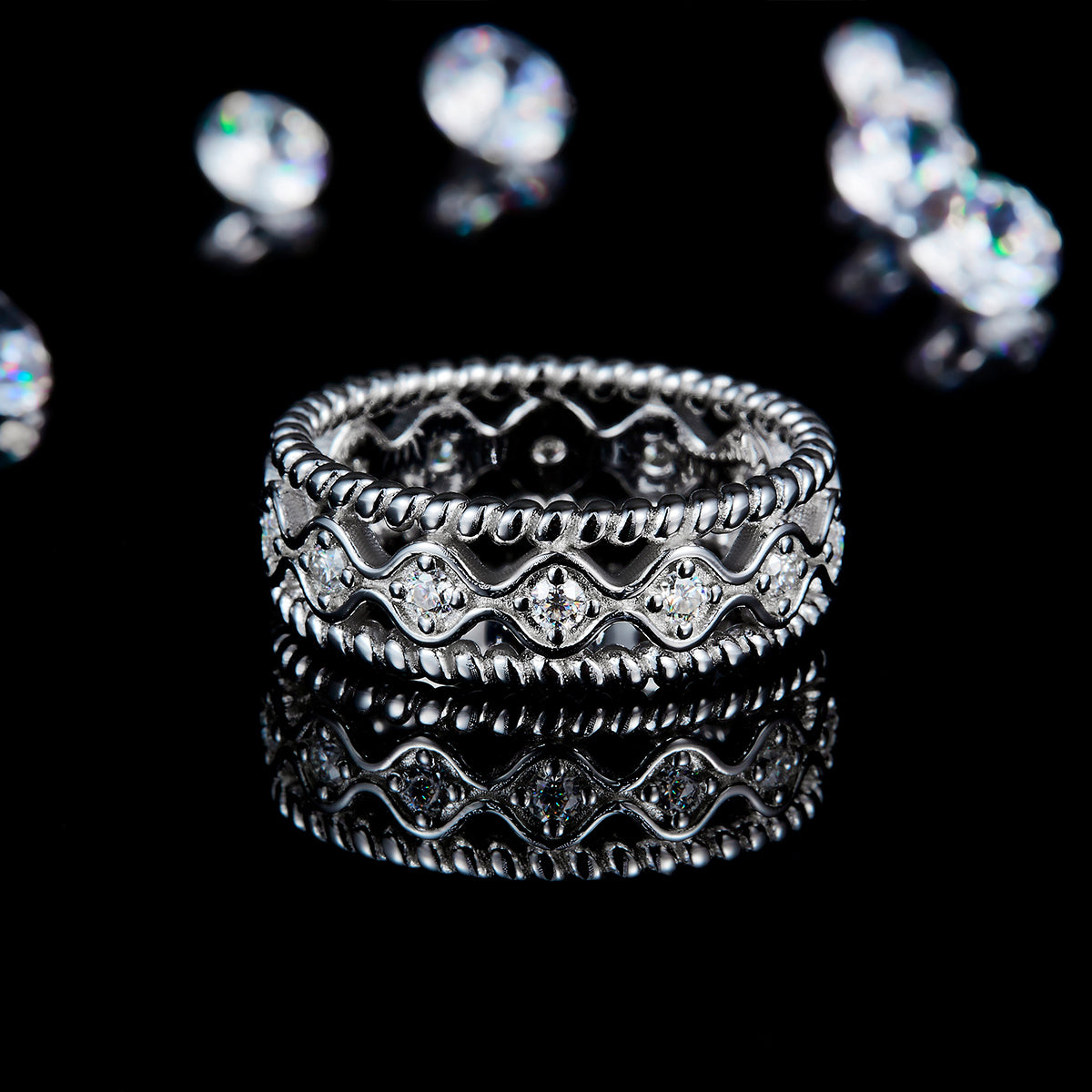 The Weave | Triple Braided Band