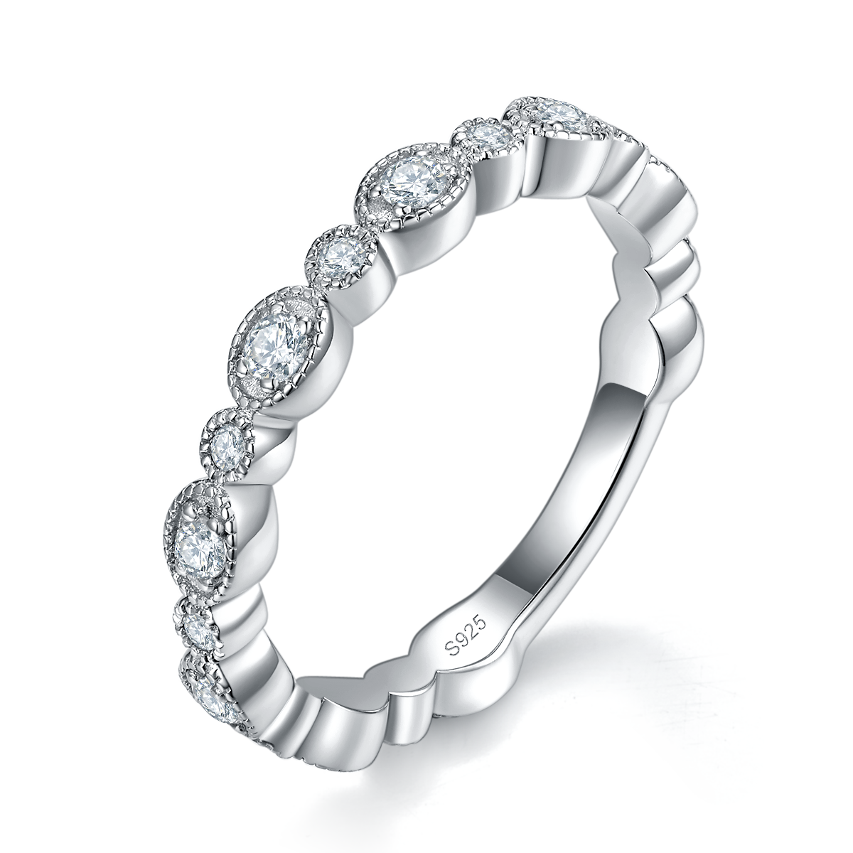 Prologue | Milgrain Oval Band