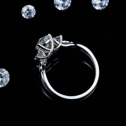 Dew | Teardrop Swirl Ring