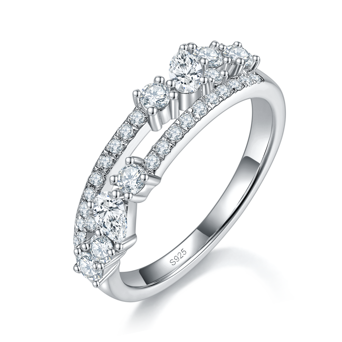 Parallel | Double-Layer Offset Band