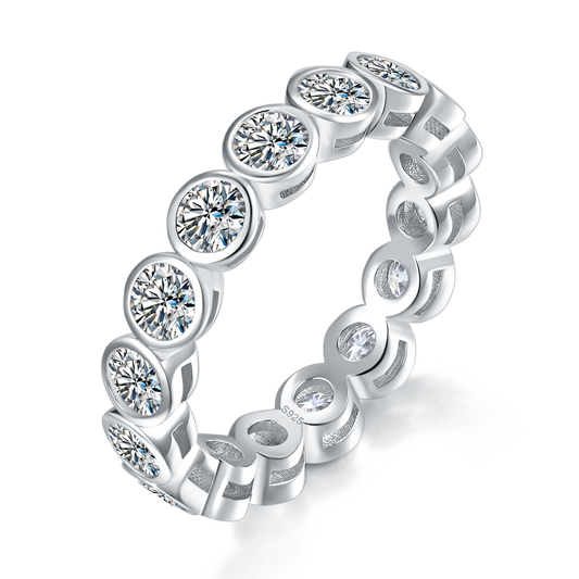 Bubbly | Bezel-Set Eternity Band