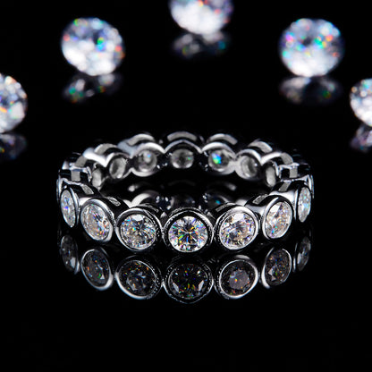 Bubbly | Bezel-Set Eternity Band
