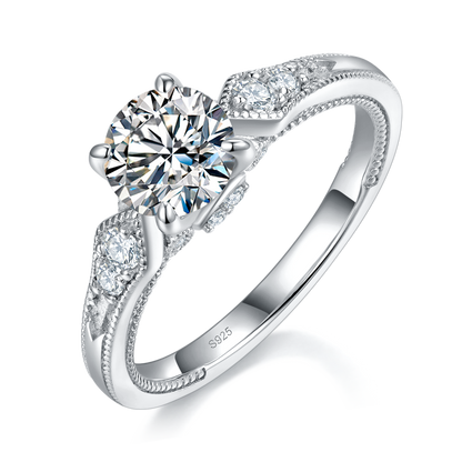 Vintage Dream | Beaded Deco Solitaire