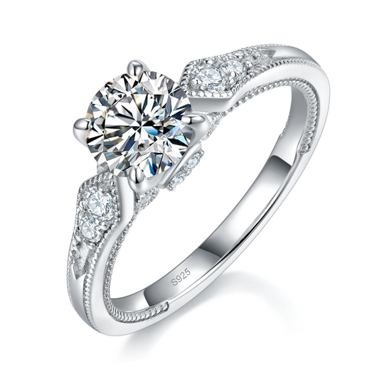Vintage Dream | Beaded Deco Solitaire