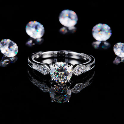 Vintage Dream | Beaded Deco Solitaire