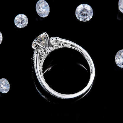 Vintage Dream | Beaded Deco Solitaire