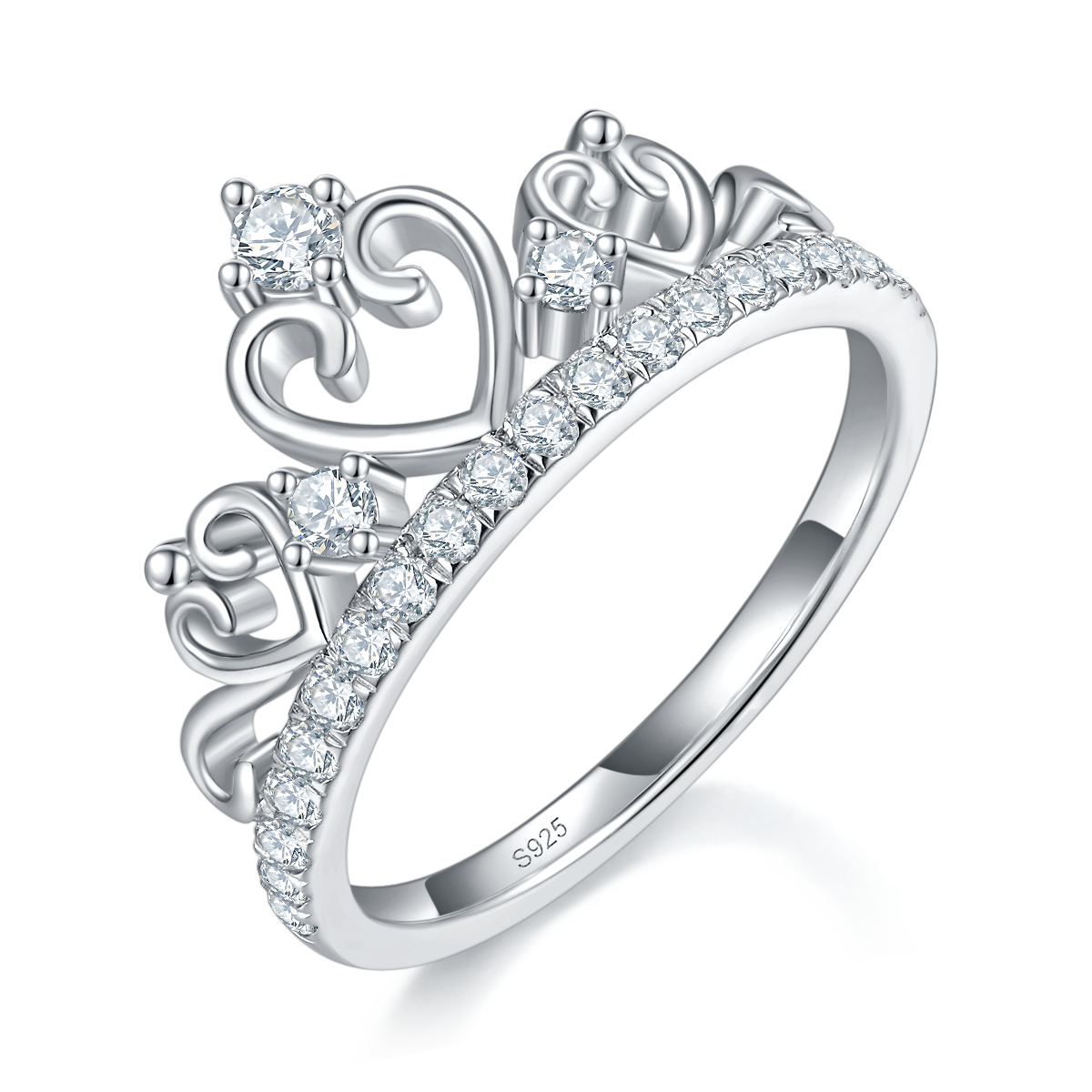 Crest | Heart Tiara Ring