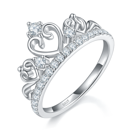 Crest | Heart Tiara Ring