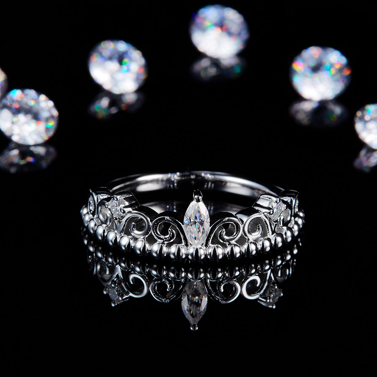 Tiara | Marquise Lace Crown