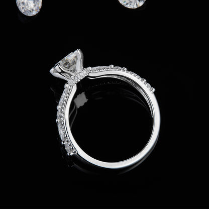 Lean On | Beaded Marquise Side-Stone
