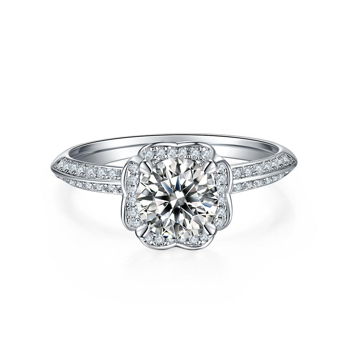 Ensemble |Bloom Micro-Pave Band