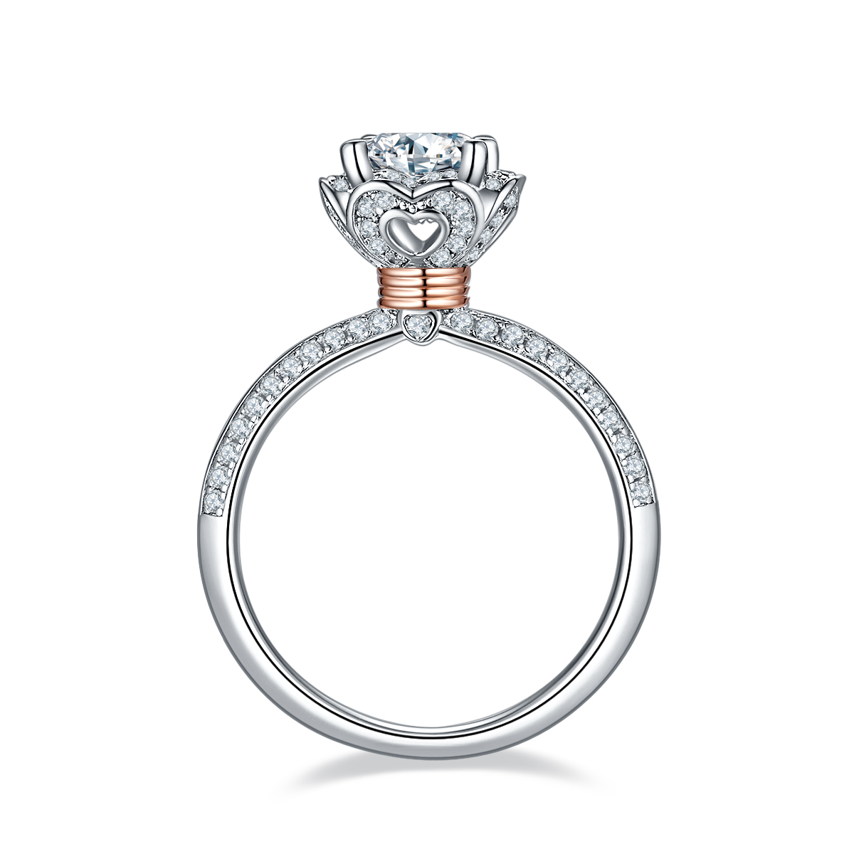 Ensemble |Bloom Micro-Pave Band