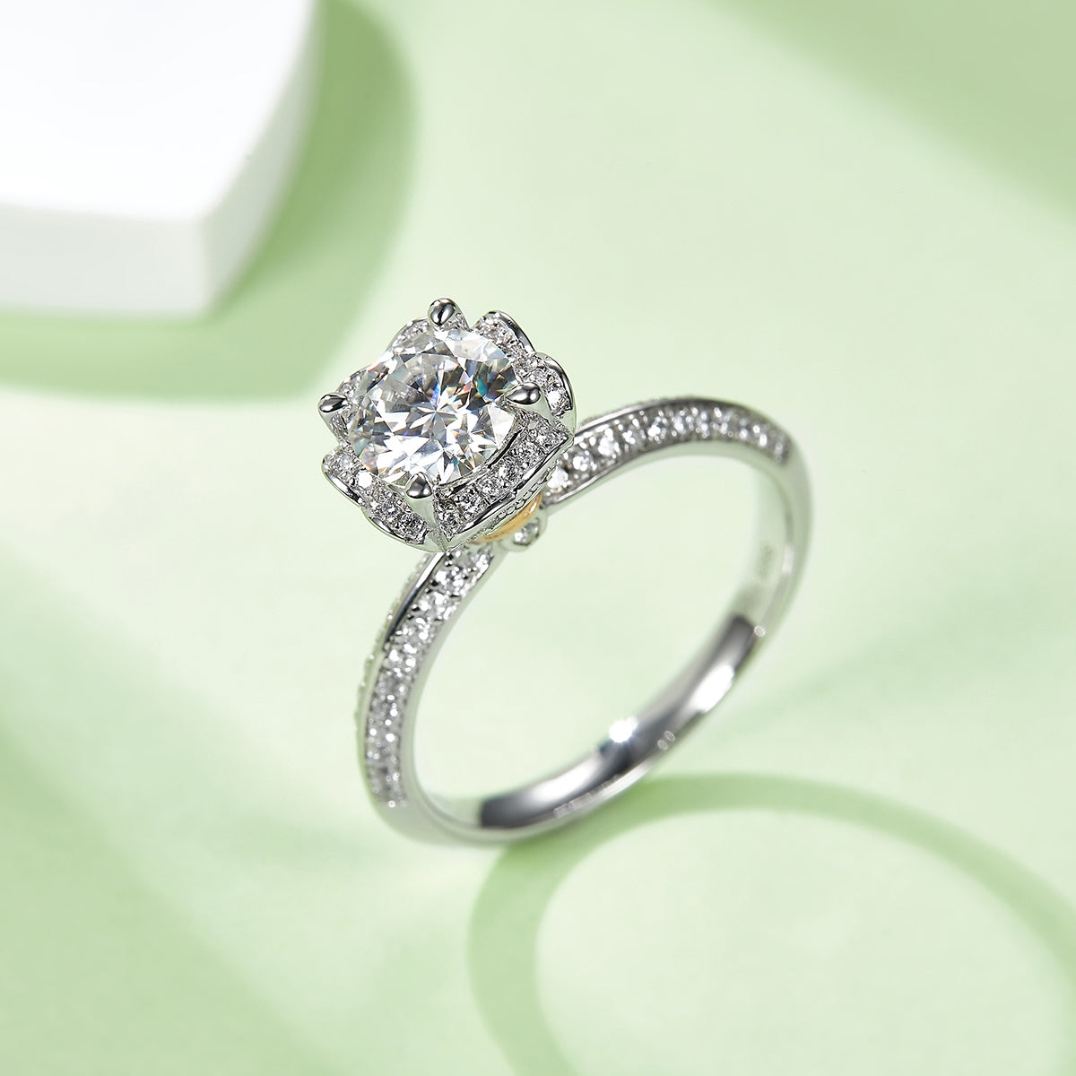 Ensemble |Bloom Micro-Pave Band