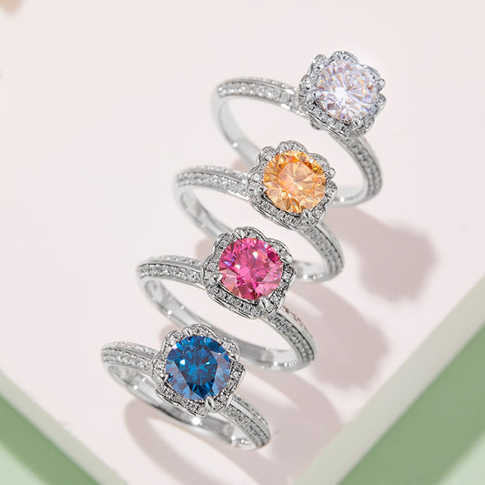 Ensemble |Bloom Micro-Pave Band