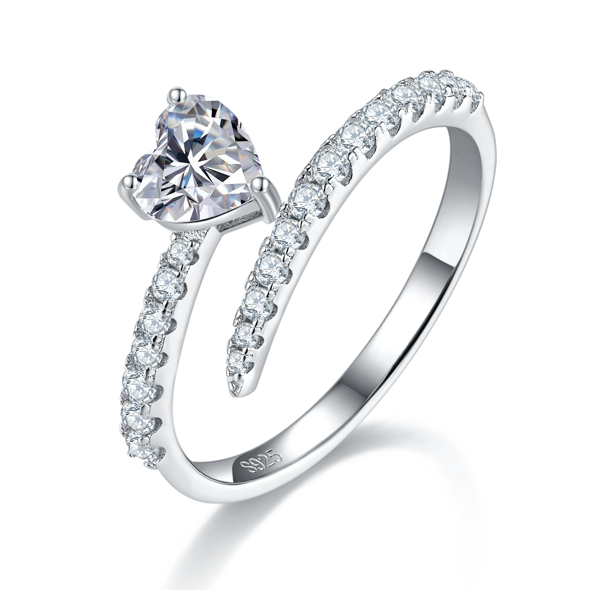 The Encounter | Criss-Cross Heart Ring