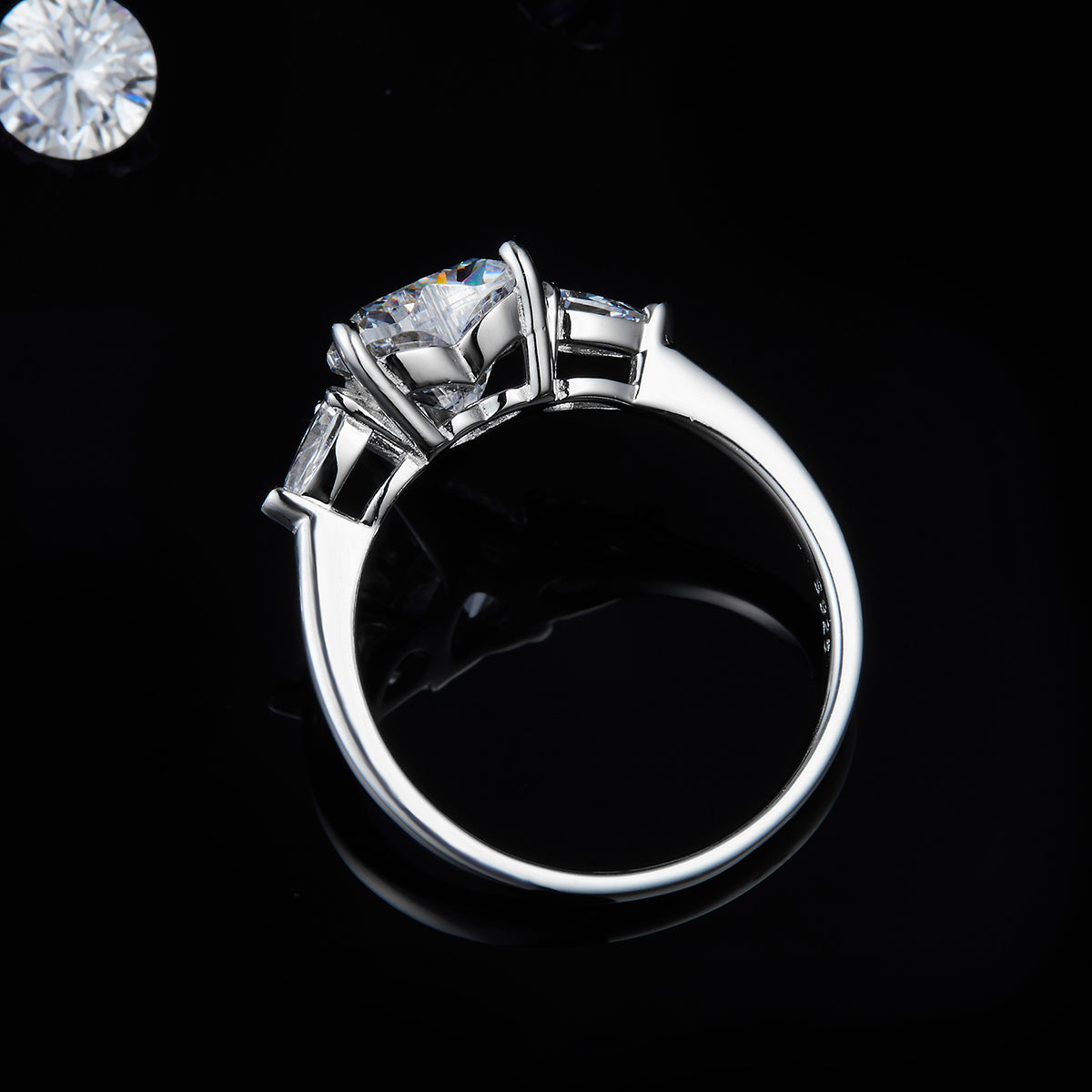 Promise | Three-Stone Heart Ensemble