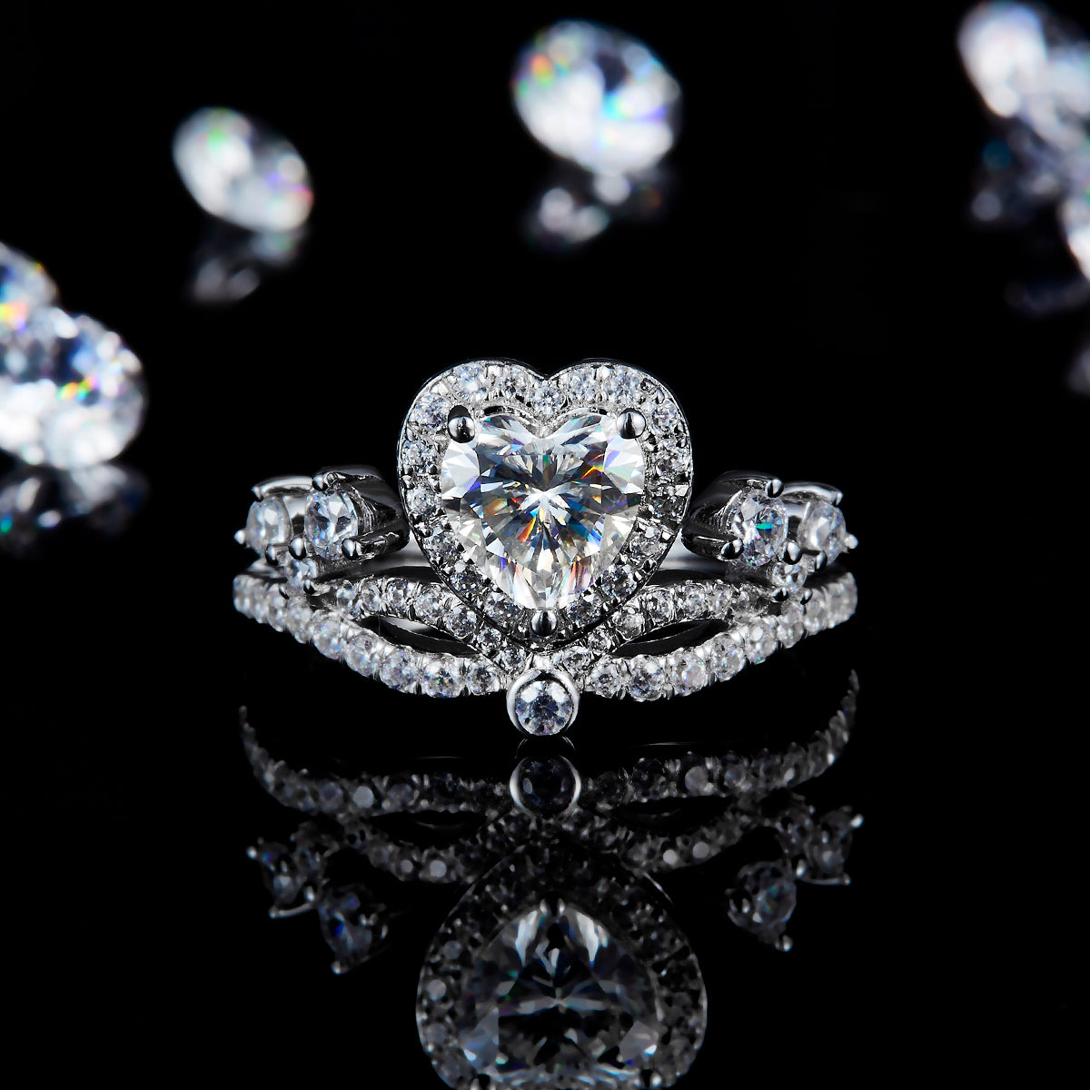The Tiara | Heart Crown Ribbon