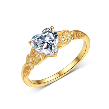 The Radiant Glory | Vintage Floral Cluster Ring