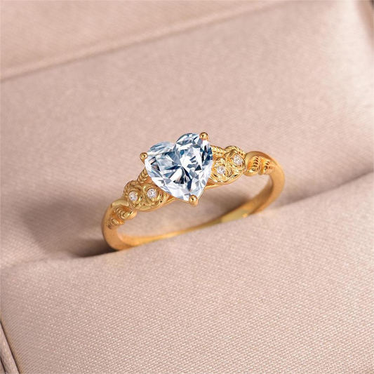 The Radiant Glory | Vintage Floral Cluster Ring