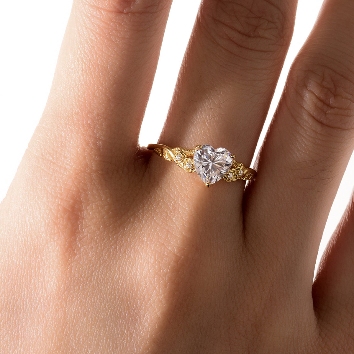 The Radiant Glory | Vintage Floral Cluster Ring