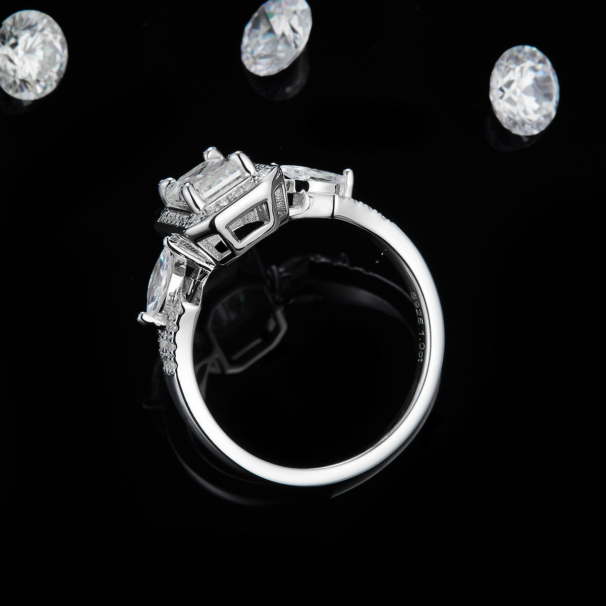 The Order | Emerald-Cut Halo