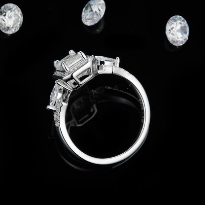 The Order | Emerald-Cut Halo
