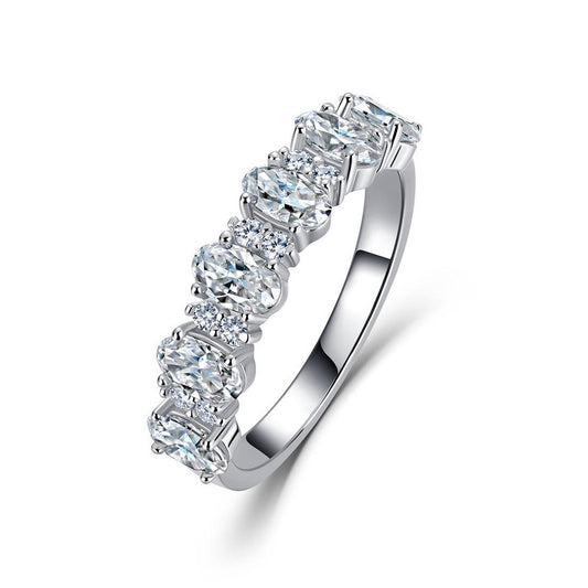 The Victorian Jubilee | Vintage Oval Cluster Ring