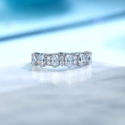 The Victorian Jubilee | Vintage Oval Cluster Ring