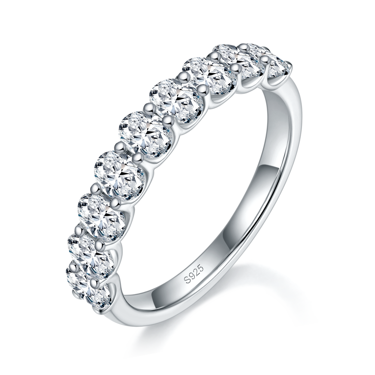 The River of Eternity | Oval Eternity Band