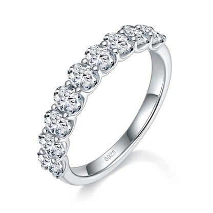 The River of Eternity | Oval Eternity Band