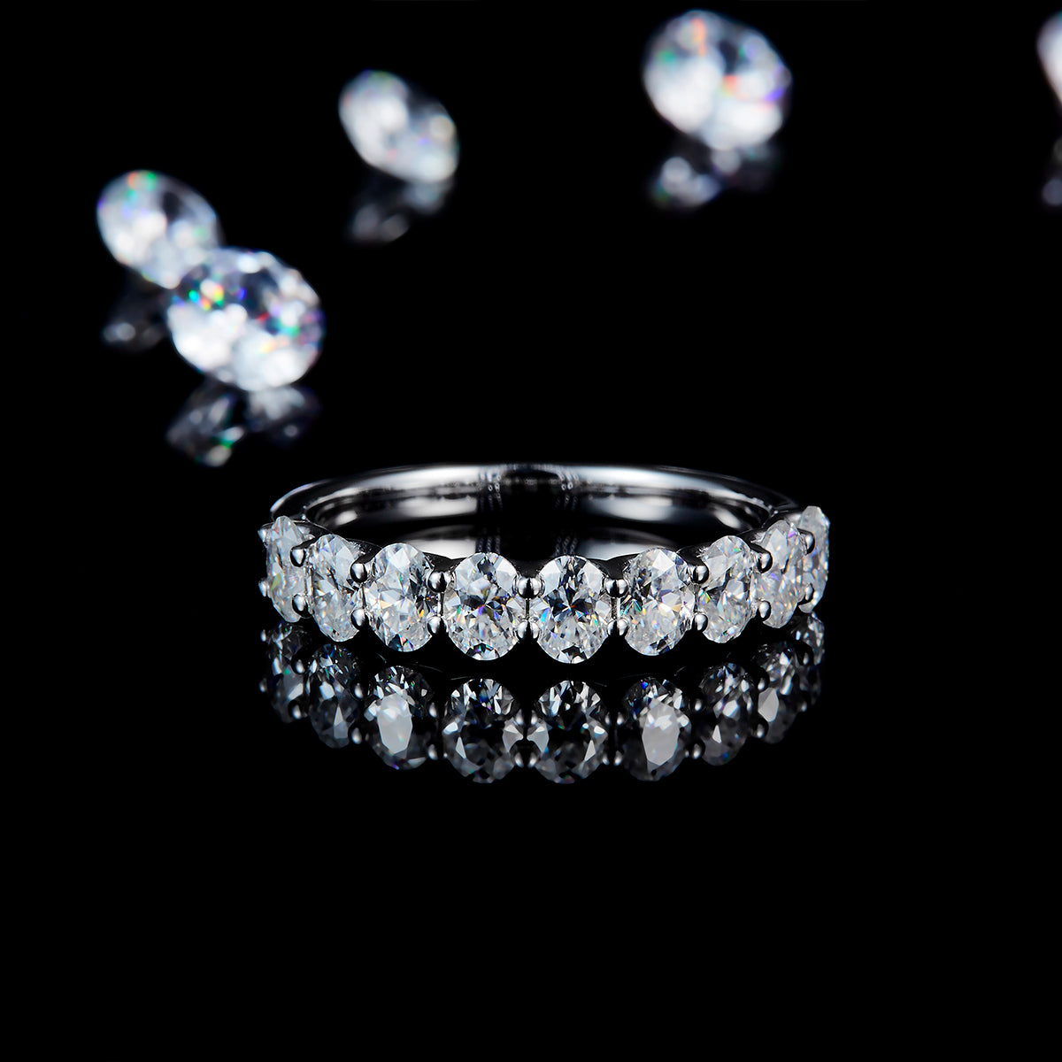 The River of Eternity | Oval Eternity Band