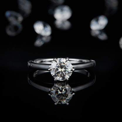 The Classic Guardian · Six-Prong Round Ring