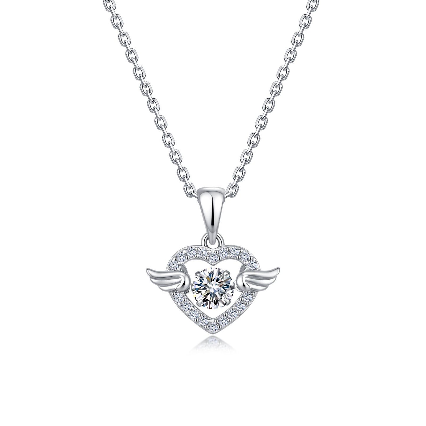 Guardian Wings | Dancing Heart Necklace