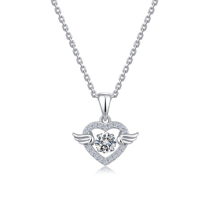 Guardian Wings | Dancing Heart Necklace