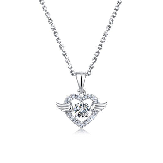 Guardian Wings | Dancing Heart Necklace