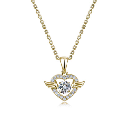 Guardian Wings | Dancing Heart Necklace