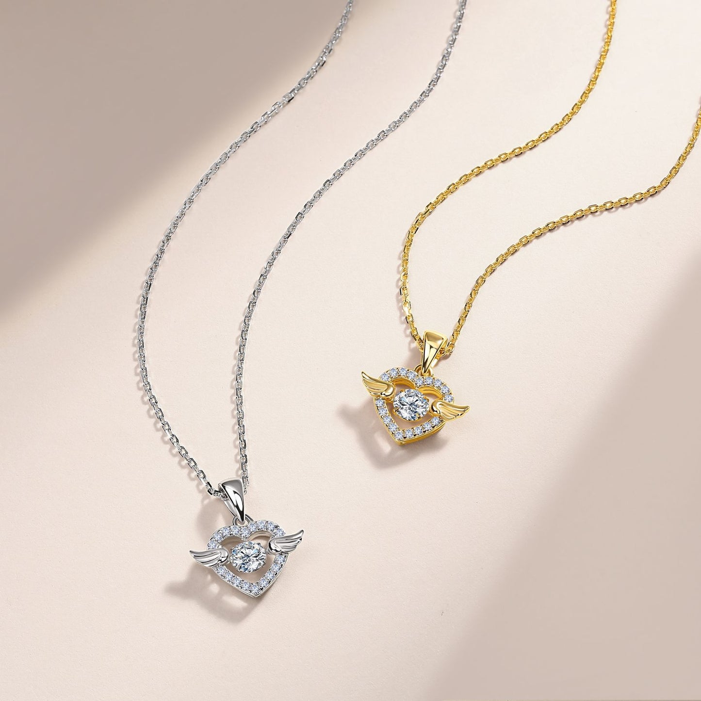 Guardian Wings | Dancing Heart Necklace