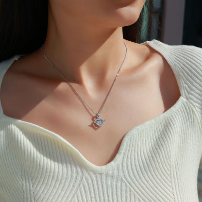 Guardian Wings | Dancing Heart Necklace