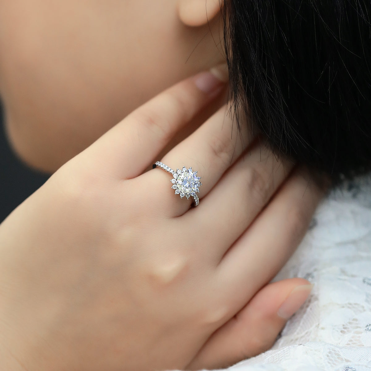 The Morning Bloom | Halo Setting