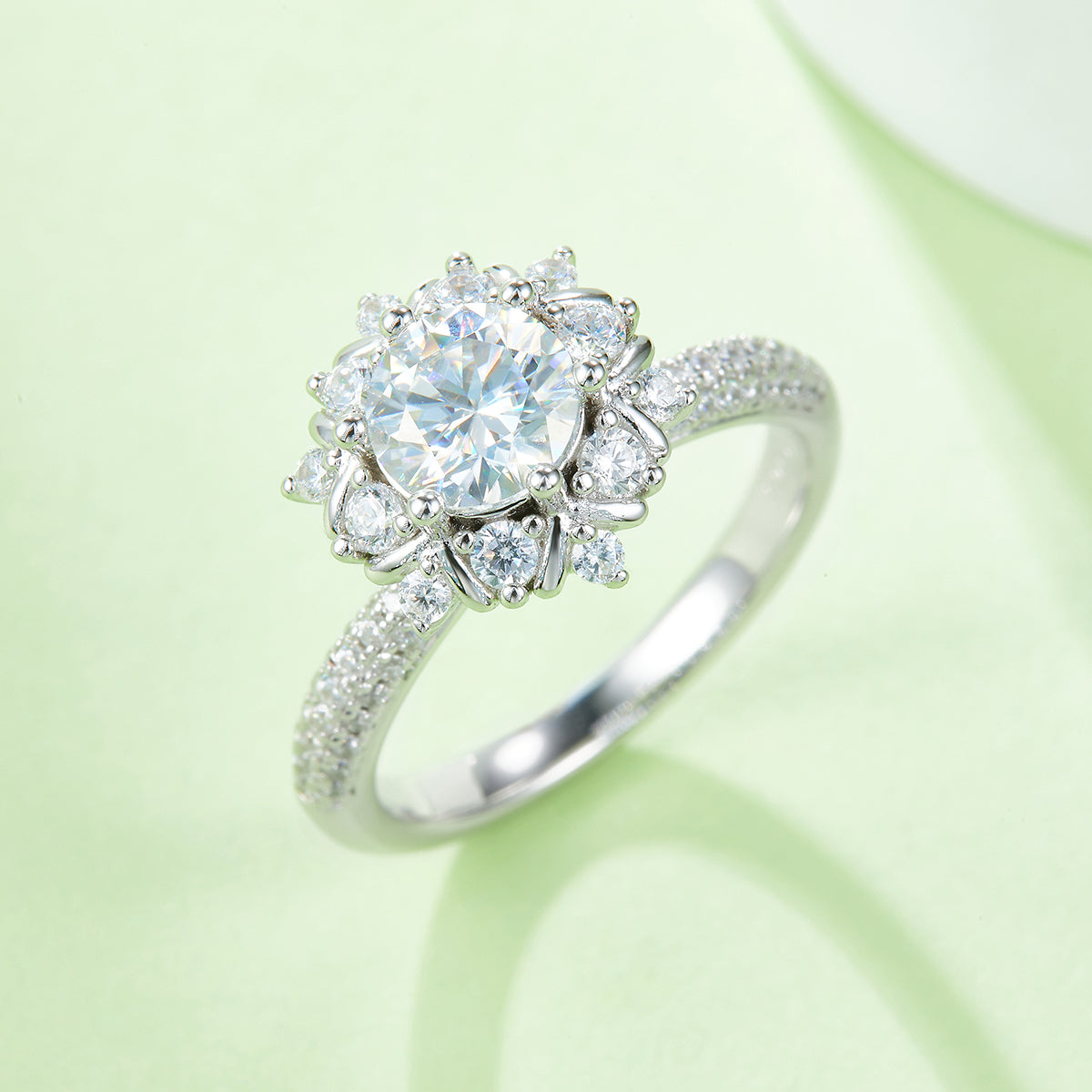 Eternal Bloom | Flora Halo Setting